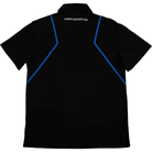 Mercedes Benz EQ Formula E S8 Women's Covered Button Polo Shirt - Black Polos Black