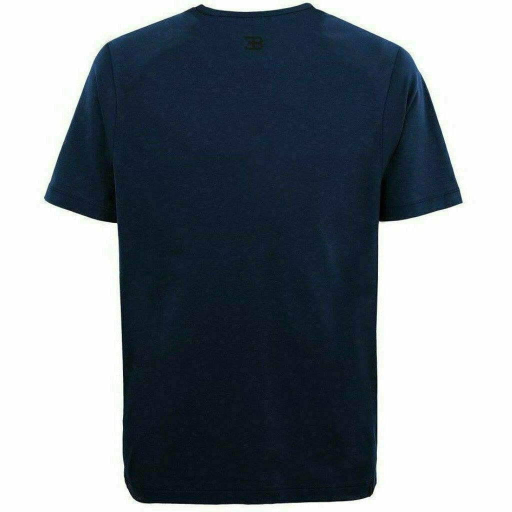 Bugatti Men's Macaron T-Shirt Blue/Gray T-shirts Black