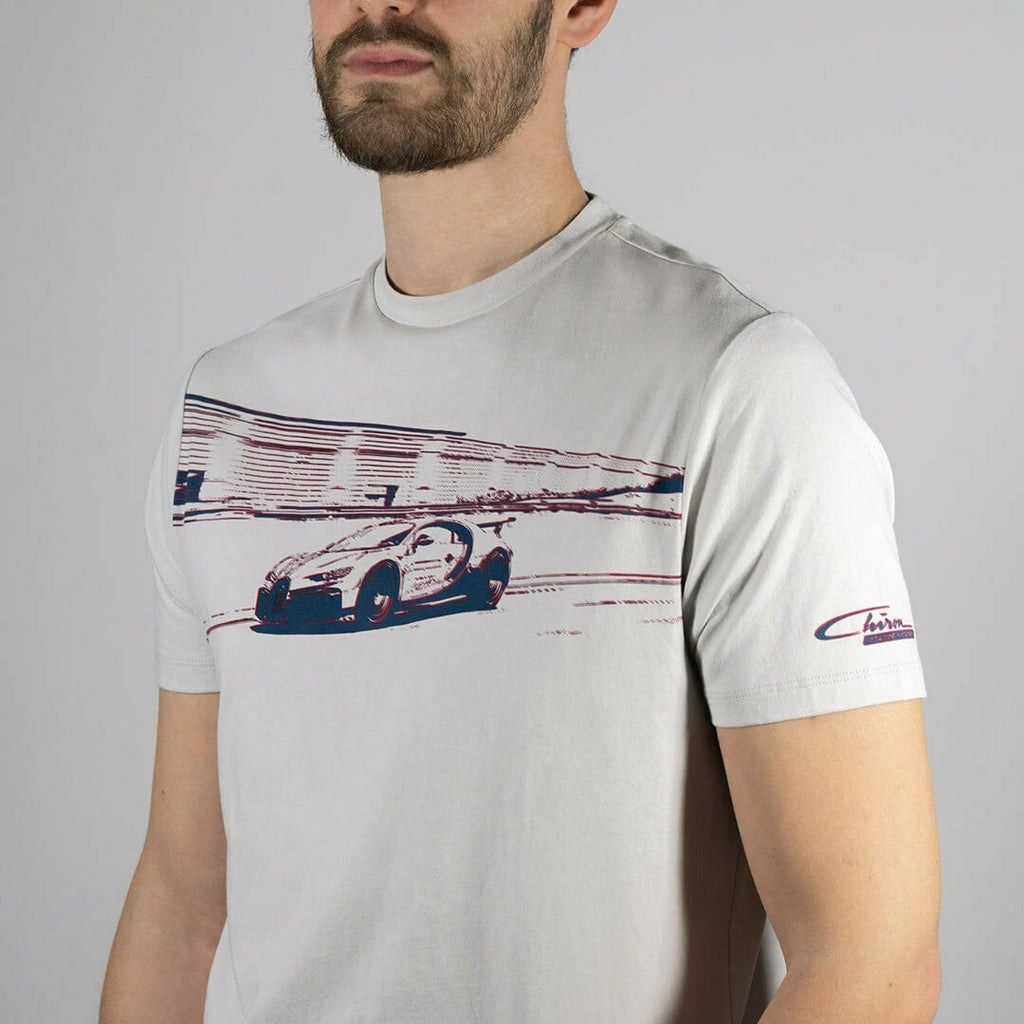 Bugatti Chiron Pur Sport T-Shirt T-shirts Gray