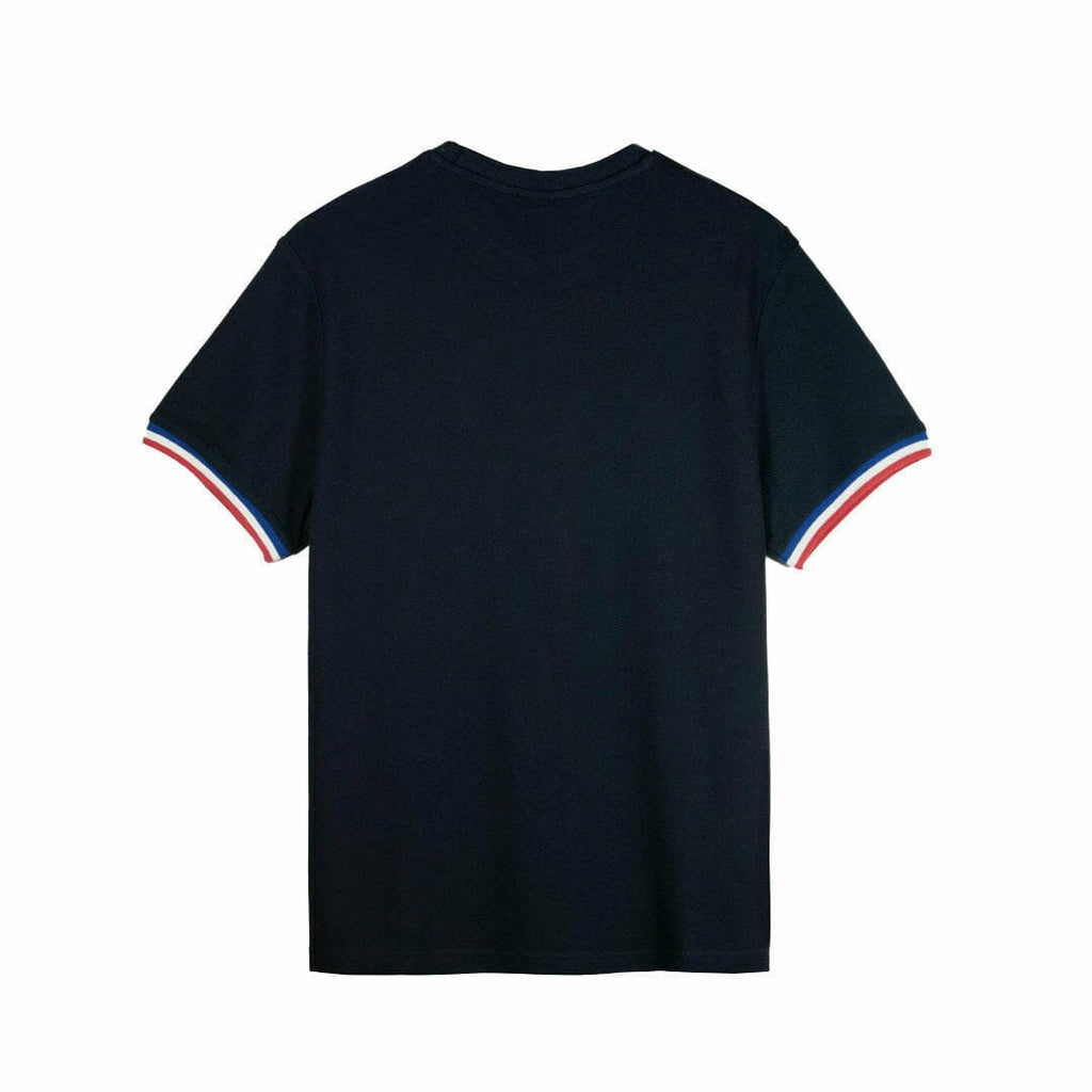 Bugatti Men's Heritage Piquet T-Shirt T-shirts Black
