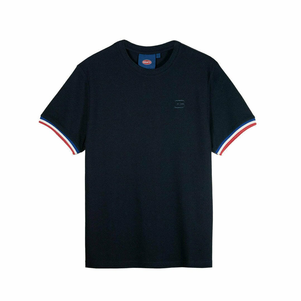 Bugatti Men's Heritage Piquet T-Shirt T-shirts Black