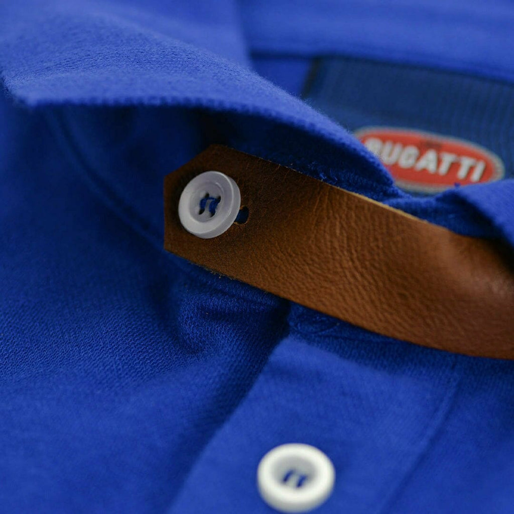 Bugatti Men's Heritage Macaron Polo Shirt Polos Midnight Blue