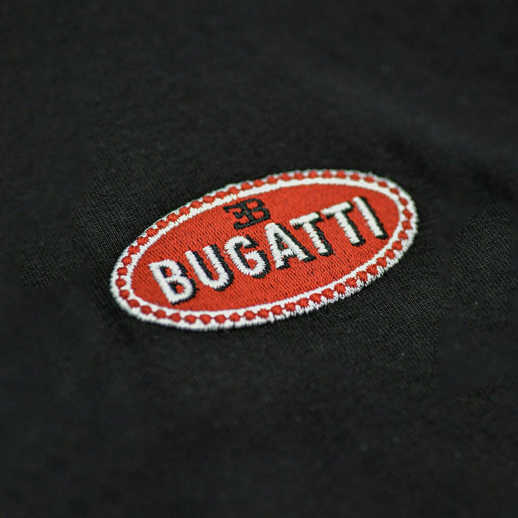 Bugatti Men's Heritage Long Sleeve Polo Shirt Polos Black