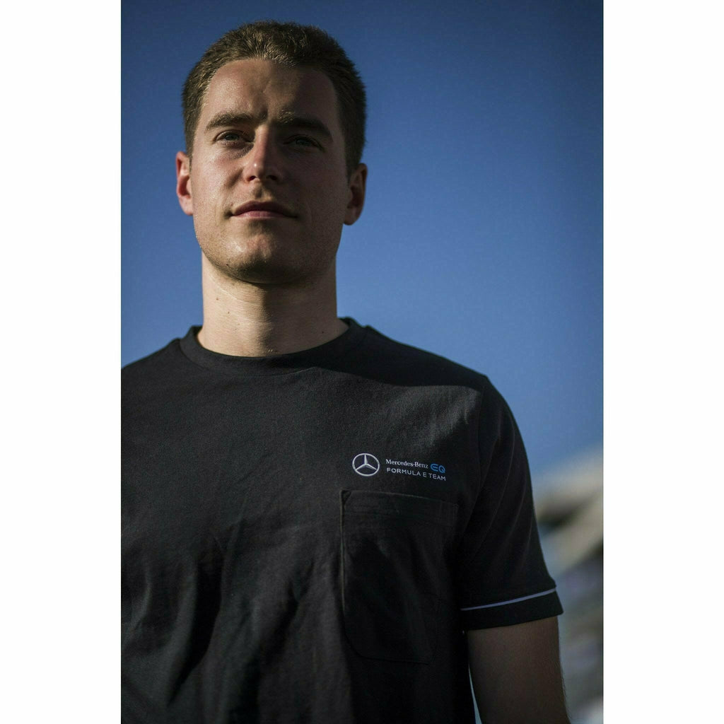 Mercedes-EQ Formula E Men's Pocket T-Shirt - Blue/Black T-shirts Dark Slate Gray