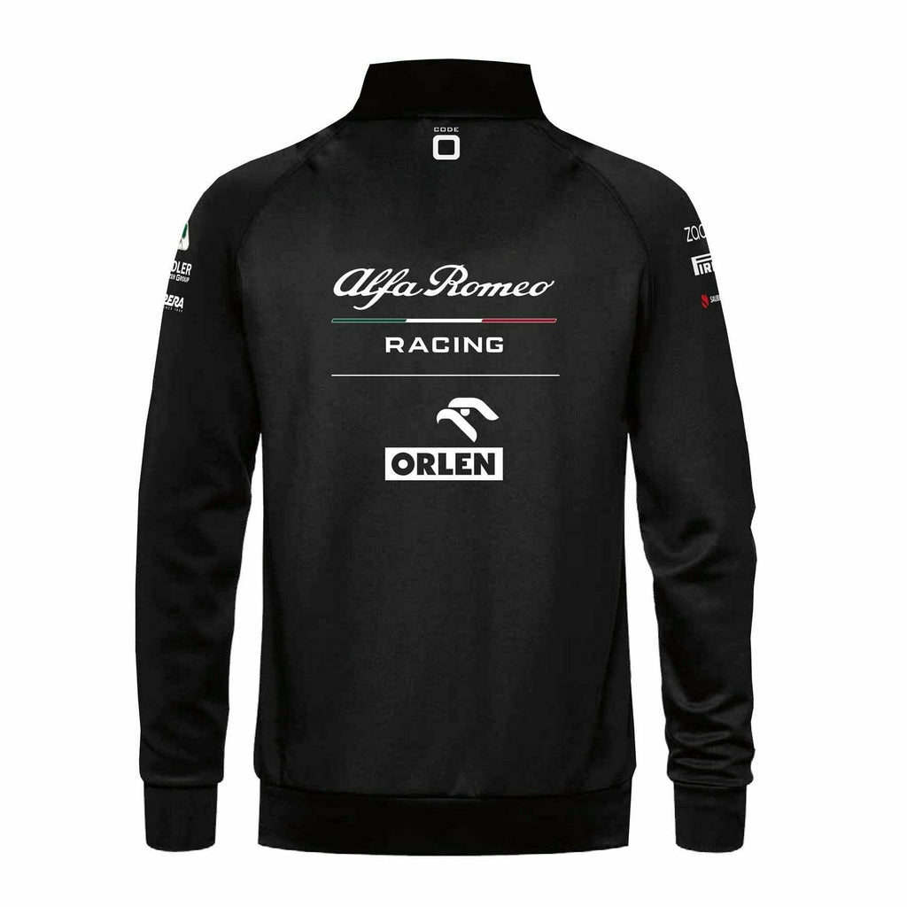 Alfa Romeo Racing F1 Men's Essential Sweatshirt- Black Sweatshirt Black