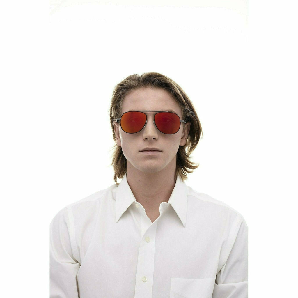 Formula 1 Eyewear Red Collection Blind Curve Gun Black Unisex Sunglasses-F1S1001 Sunglasses Light Gray