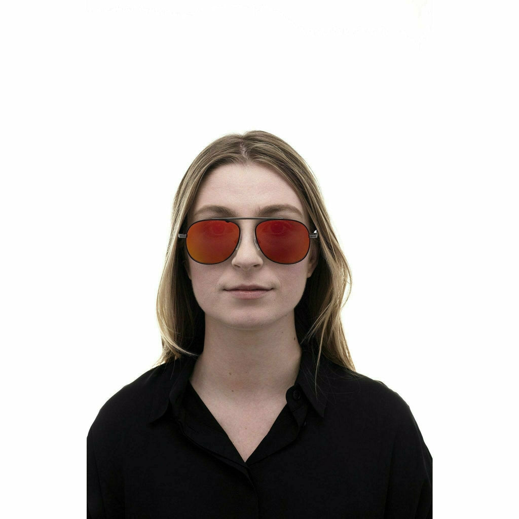 Formula 1 Eyewear Red Collection Blind Curve Gun Black Unisex Sunglasses-F1S1001 Sunglasses Rosy Brown