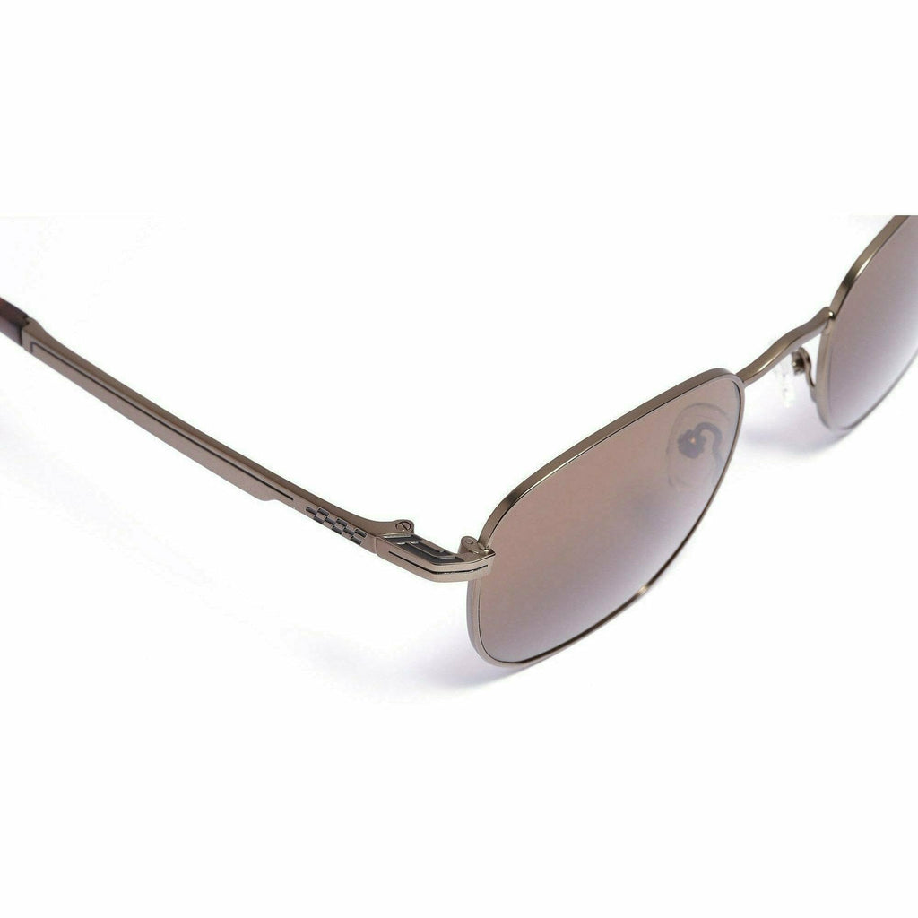 Formula 1 Eyewear Red Collection On The Marbles Satin Light Gold Unisex Sunglasses-F1S1008 Sunglasses Rosy Brown