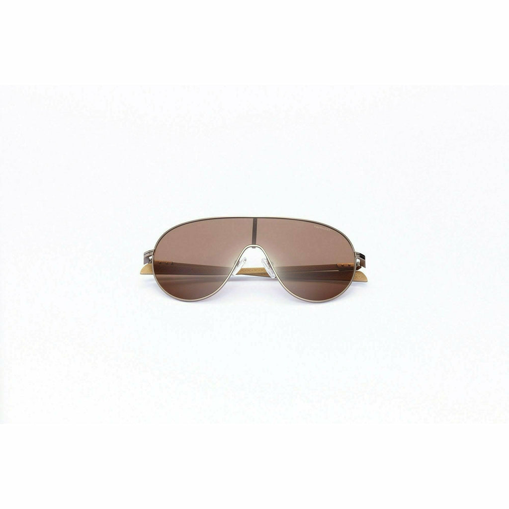 Formula 1 Eyewear Gold Collection Hospitality Matte Gray Unisex Sunglasses-F1S1013 Sunglasses Snow