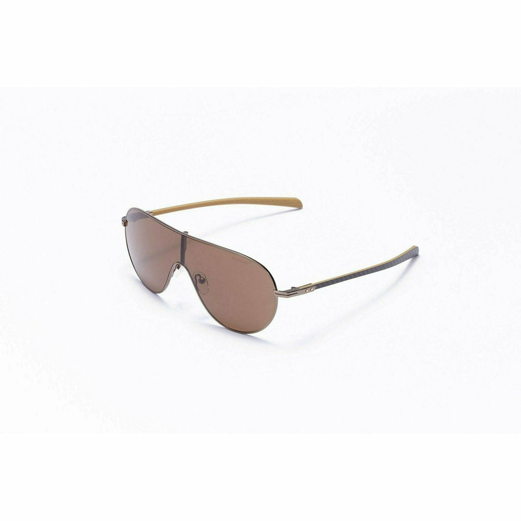 Formula 1 Eyewear Gold Collection Hospitality Matte Gray Unisex Sunglasses-F1S1013 Sunglasses Snow