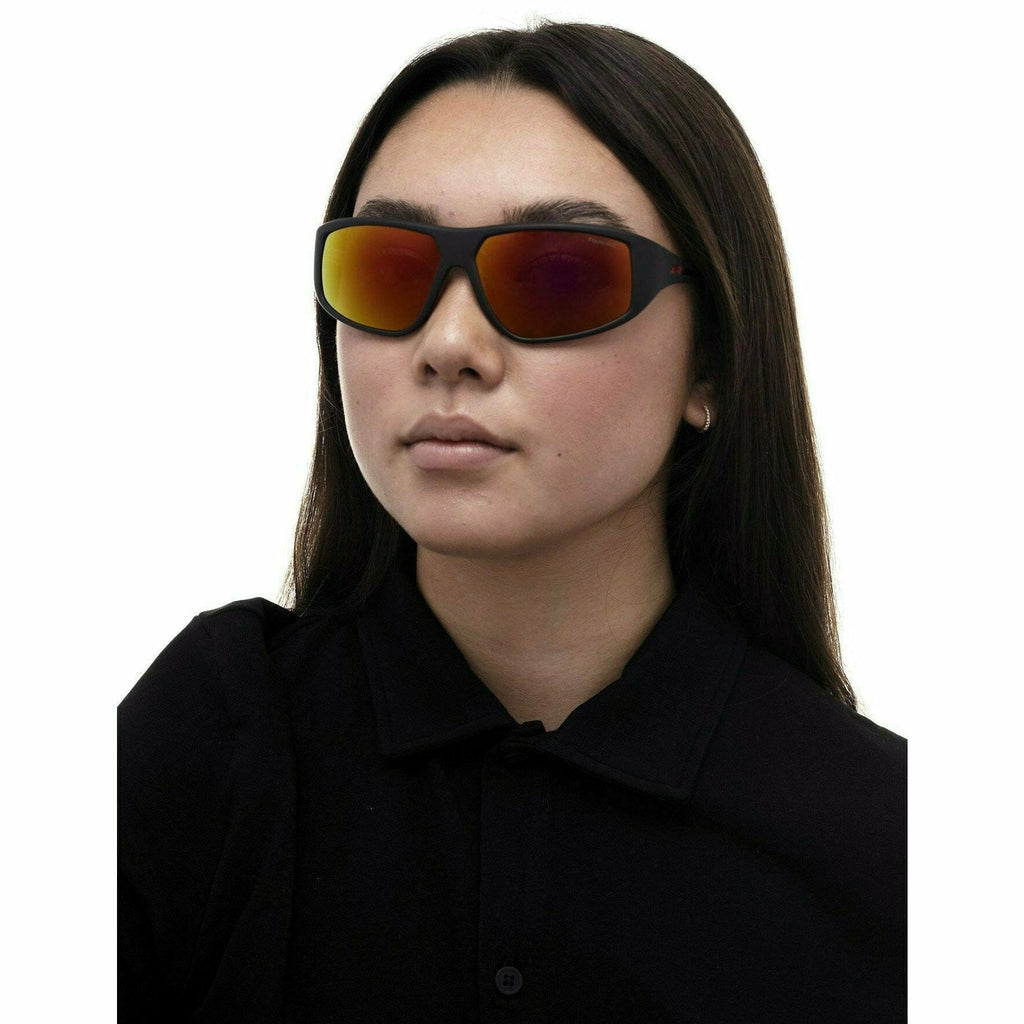 Formula 1 Eyewear Red Collection Speed Freak Black Unisex Sunglasses-F1S1025 Sunglasses Rosy Brown