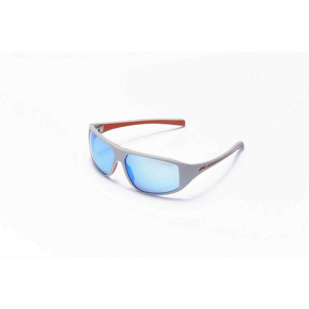Formula 1 Eyewear Red Collection Speed Freak Light Gray Unisex Sunglasses-F1S1027 Sunglasses Ghost White