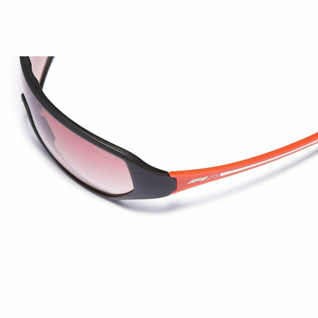Formula 1 Eyewear Red Collection Hooked Up 70th Edition Black Unisex Sunglasses-F1S1034 Sunglasses Light Gray