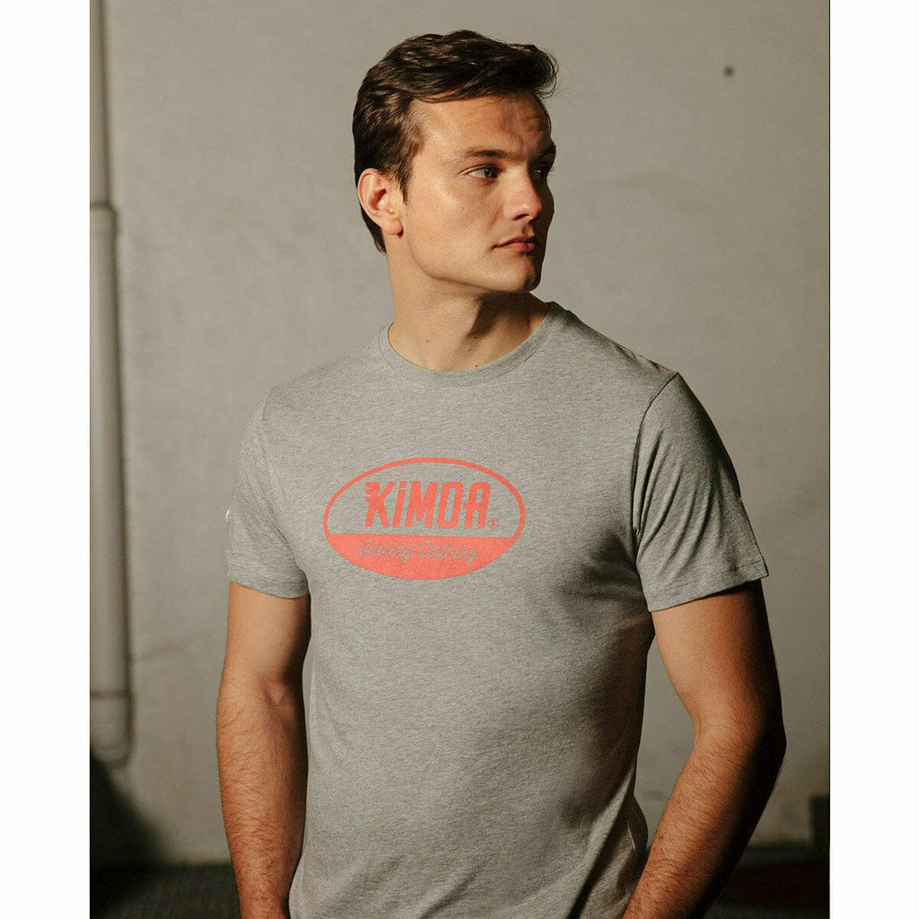 Kimoa Lifestyle Grey Club T-Shirt T-shirts Rosy Brown