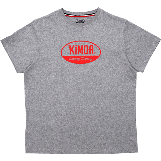 Kimoa Lifestyle Grey Club T-Shirt T-shirts Dark Gray
