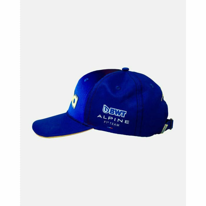 Alpine Racing F1 2022 Kimoa Team Fernando Alonso Spain GP Hat - Blue Hats Midnight Blue