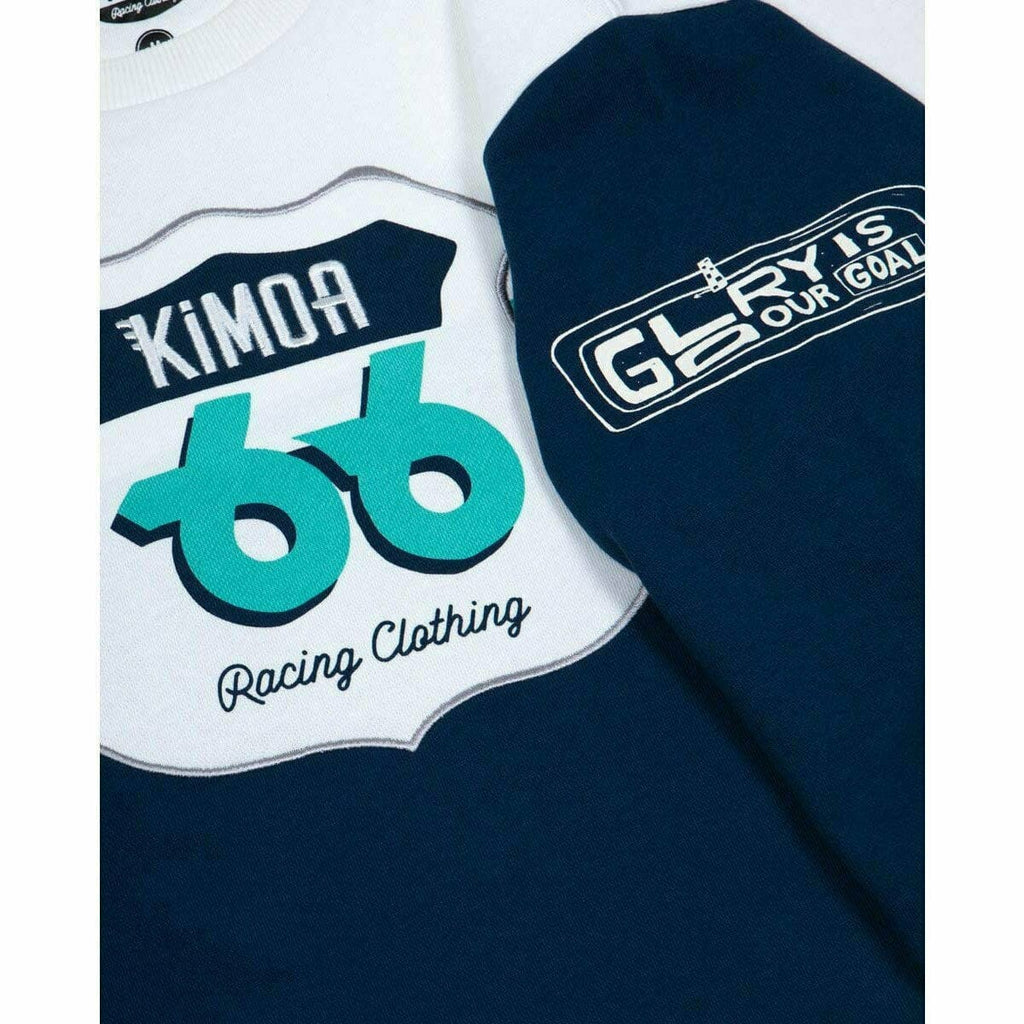 Kimoa Racing Indy 66 Men's Sweatshirt -Blue Sweatshirt Light Sea Green