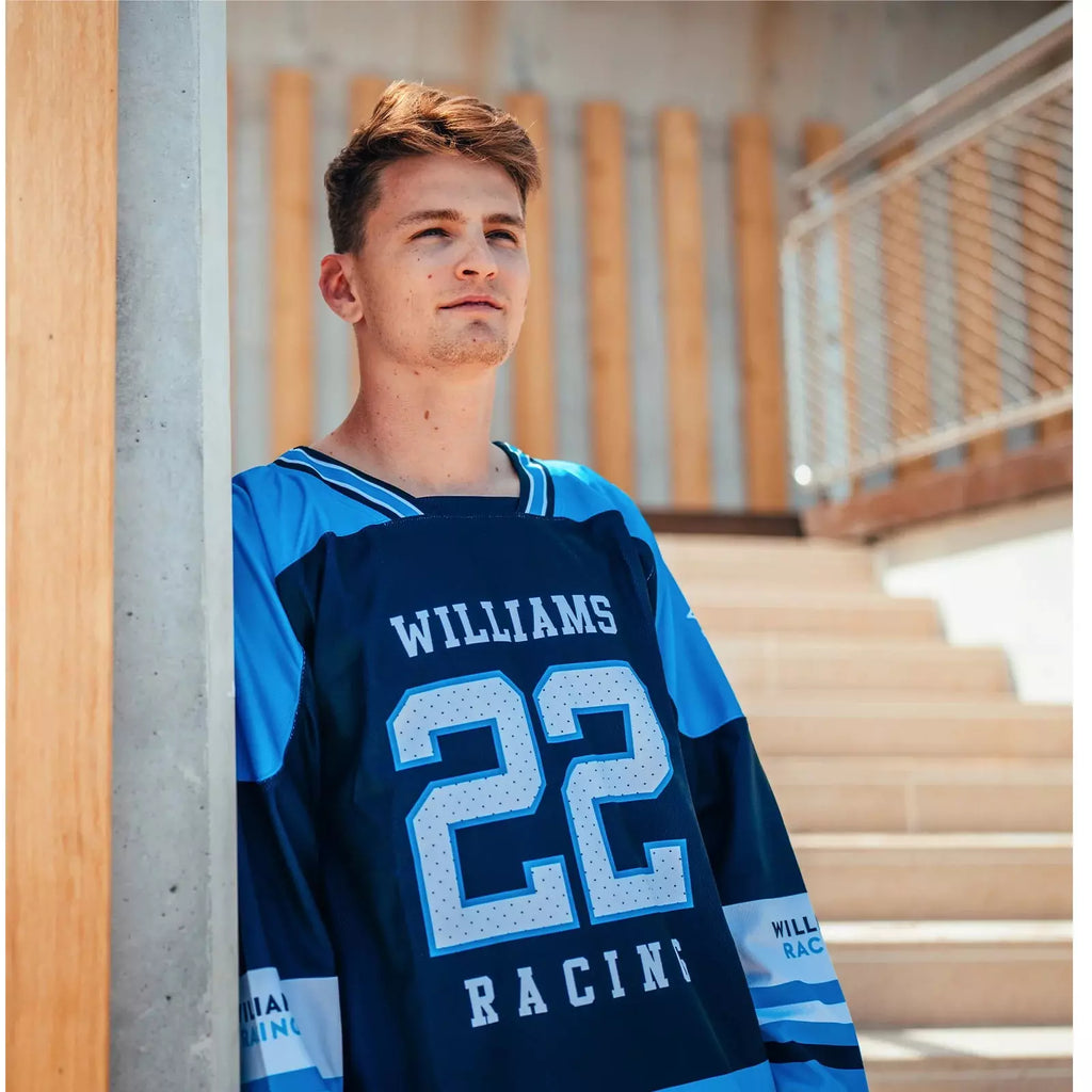 Williams Racing F1 2022 Limited Edition Hockey Jersey Jersey Rosy Brown