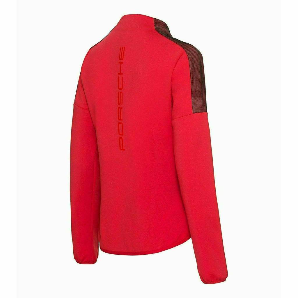 Porsche Motorsport Women's Softshell Jacket - Red Jackets Firebrick