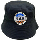 Le Mans 24 Hours Legende Reversible Bucket Hat - Black/Blue Hats Dark Slate Gray