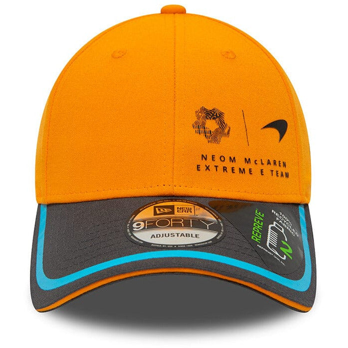 McLaren Extreme E Team New Era 9Forty Hat - Papaya Hats McLaren Extreme E 