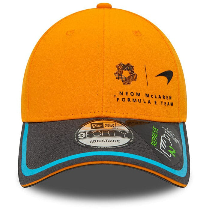 McLaren Formula E Team New Era 9Forty Hat - Papaya Hats McLaren Formula E 