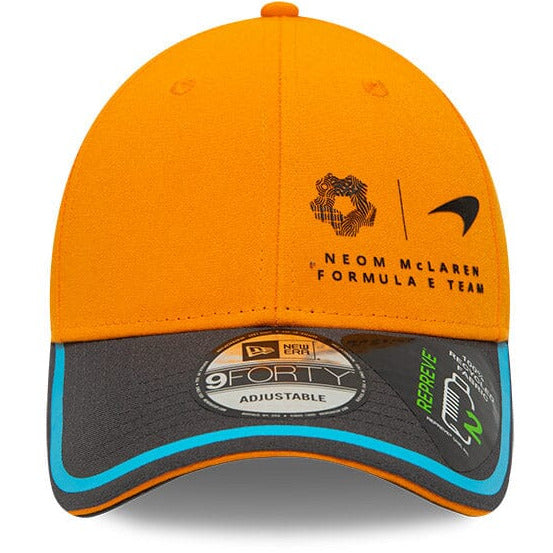 McLaren Formula E Team New Era 9Forty Hat - Papaya Hats McLaren Formula E 