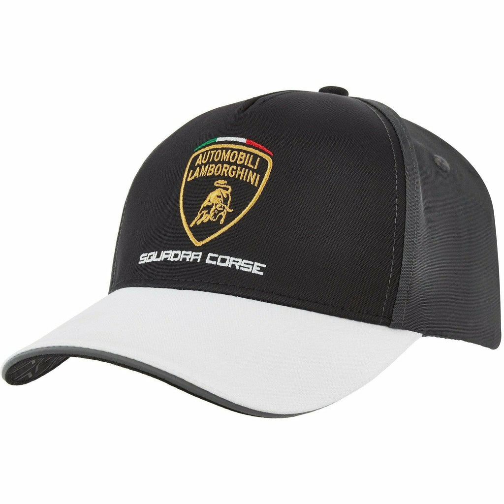 Automobili Lamborghini Squadra Corse Travel Hat Black Hats Dark Slate Gray