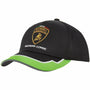 Automobili Lamborghini Squadra Corse Kids Hat Black Hats Yellow Green