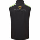 Automobili Lamborghini Squadra Corse Men's Team Padded Vest Black Vest Dark Slate Gray