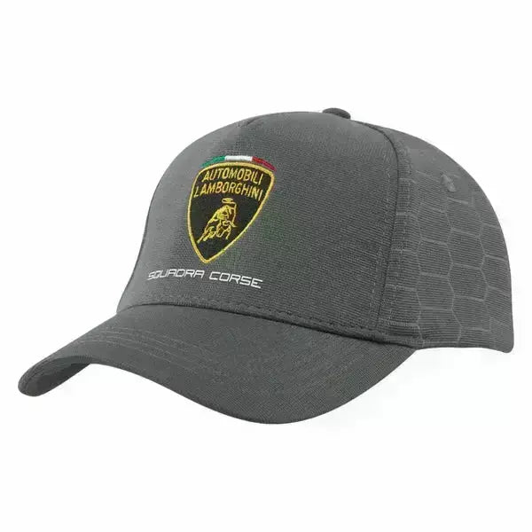 Automobili Lamborghini Squadra Corse Travel Hat Hats Dim Gray