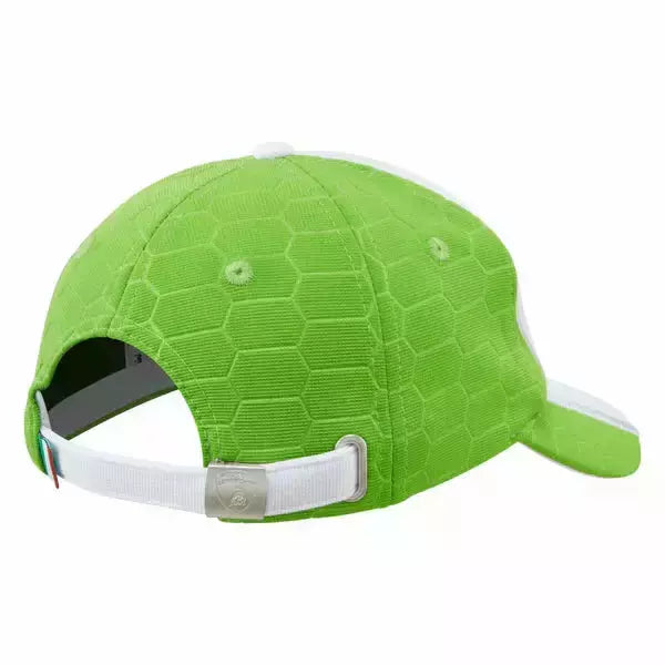 Automobili Lamborghini Squadra Corse Kids Team Hat Hats Yellow Green