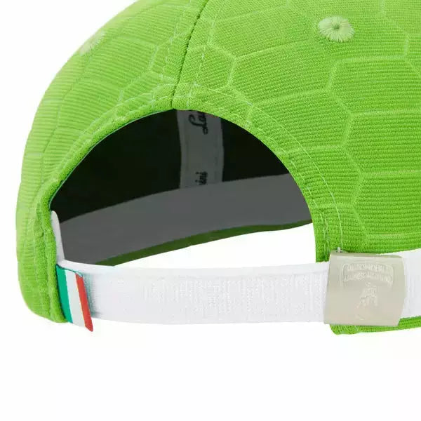 Automobili Lamborghini Squadra Corse Kids Team Hat Hats Yellow Green