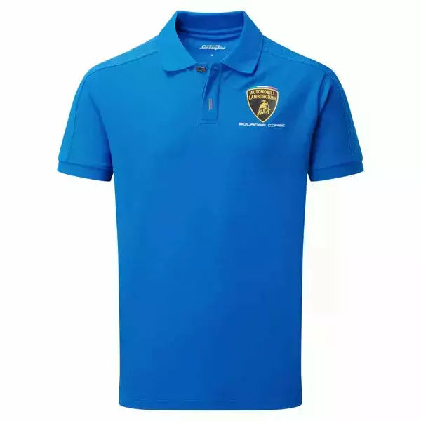 Automobili Lamborghini Squadra Corse Travel Polo Shirt Polos Dark Cyan