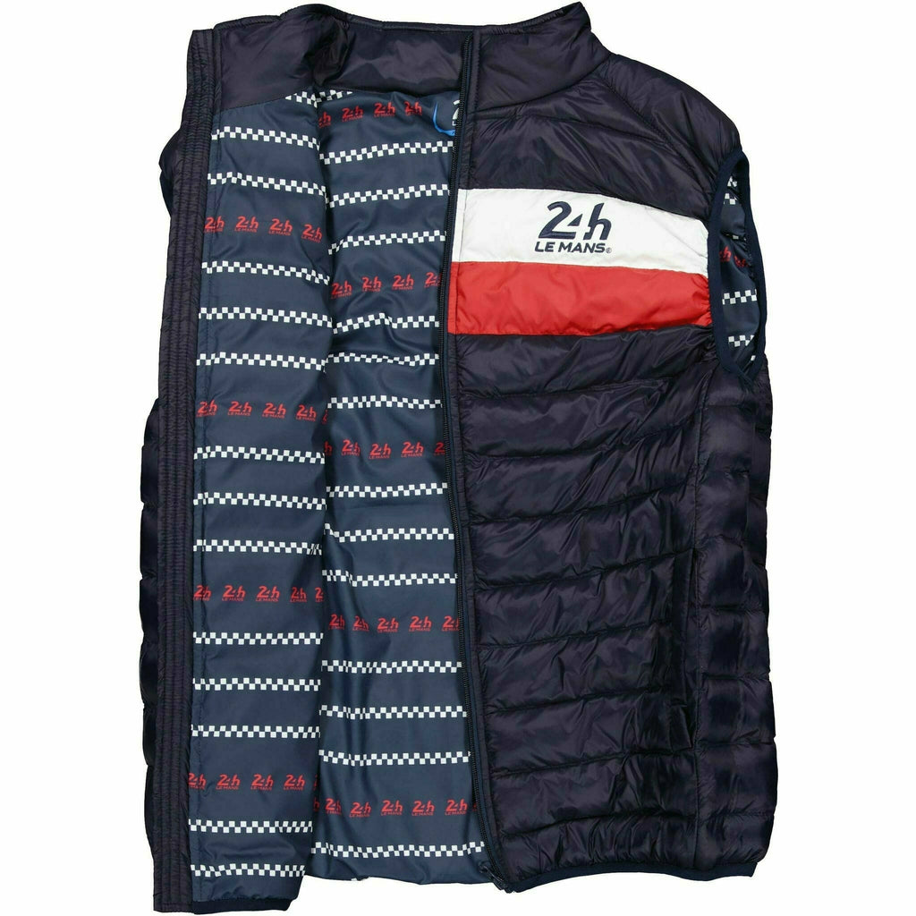 Le Mans 24 Hours Men's Classic Bodywarmer Jacket - Navy Jackets Dark Slate Gray