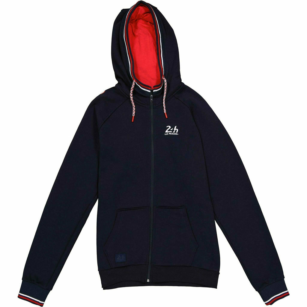 Le Mans 24 Hours Men's Classic 66 Hooded Sweatshirt - Navy Hoodies Black