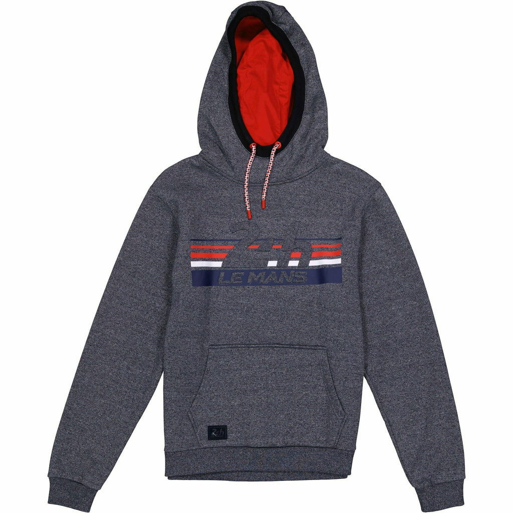 Le Mans 24 Hours Men's Classic Embossed Hoodie - Blue Hoodies Dark Slate Gray