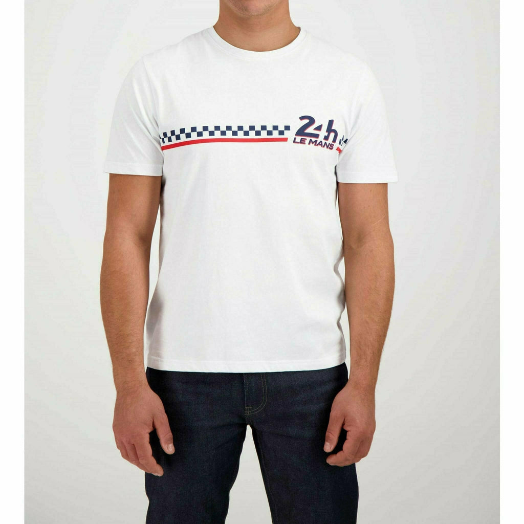 Le Mans 24 Hours Men's Classic T-Shirt - Navy/Red/White T-shirts Lavender