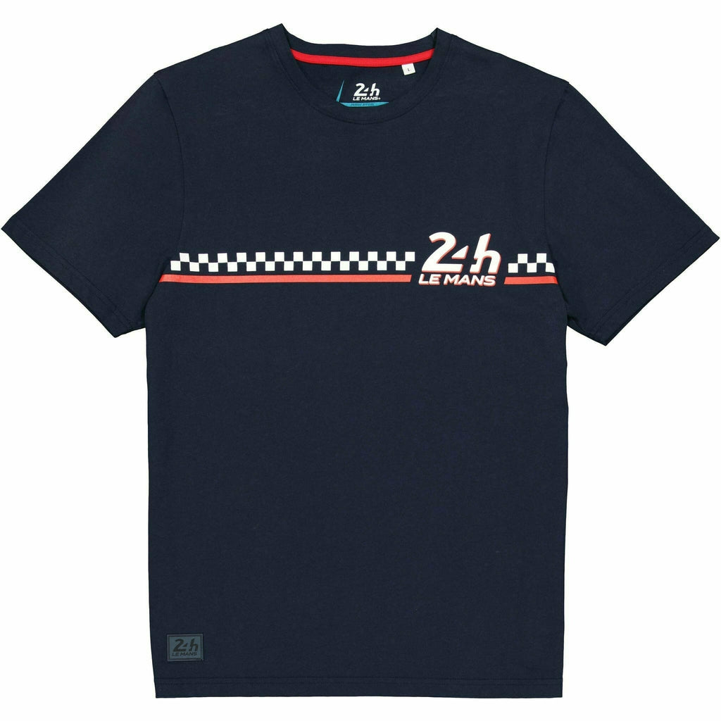 Le Mans 24 Hours Men's Classic T-Shirt - Navy/Red/White T-shirts Dark Slate Gray
