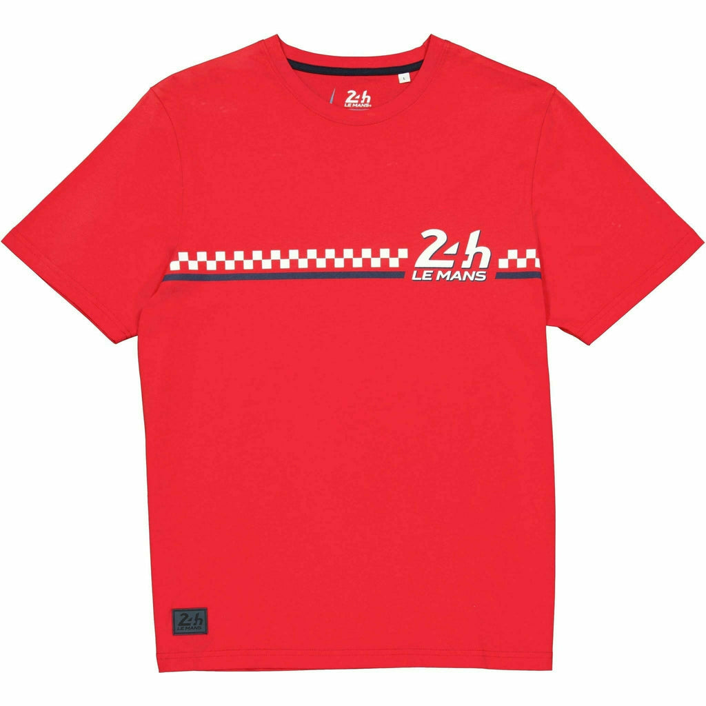 Le Mans 24 Hours Men's Classic T-Shirt - Navy/Red/White T-shirts Tomato