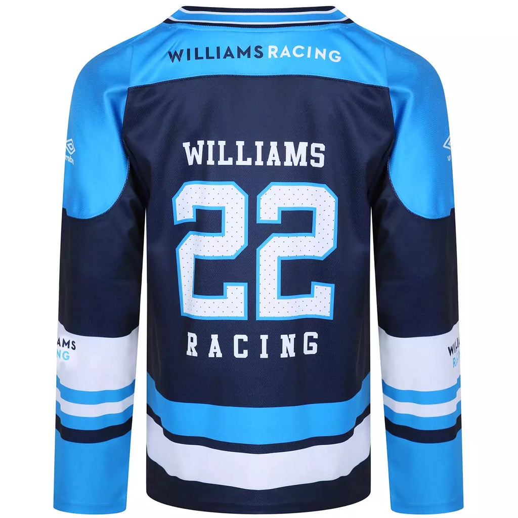 Williams Racing F1 2022 Limited Edition Hockey Jersey Jersey Dark Slate Gray
