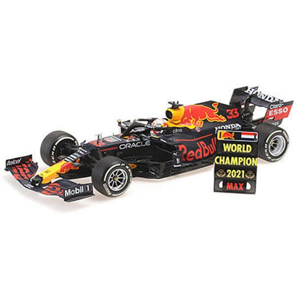 Red Bull Racing F1 Max Verstappen RB16B Abu Dhabi GP 1:43 Model Car -  Minichamps