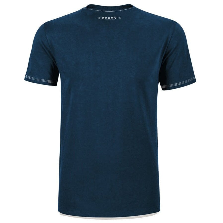 Pagani Huayra Roadster Men's Pocket T-Shirt - Blue T-shirts Dark Slate Gray
