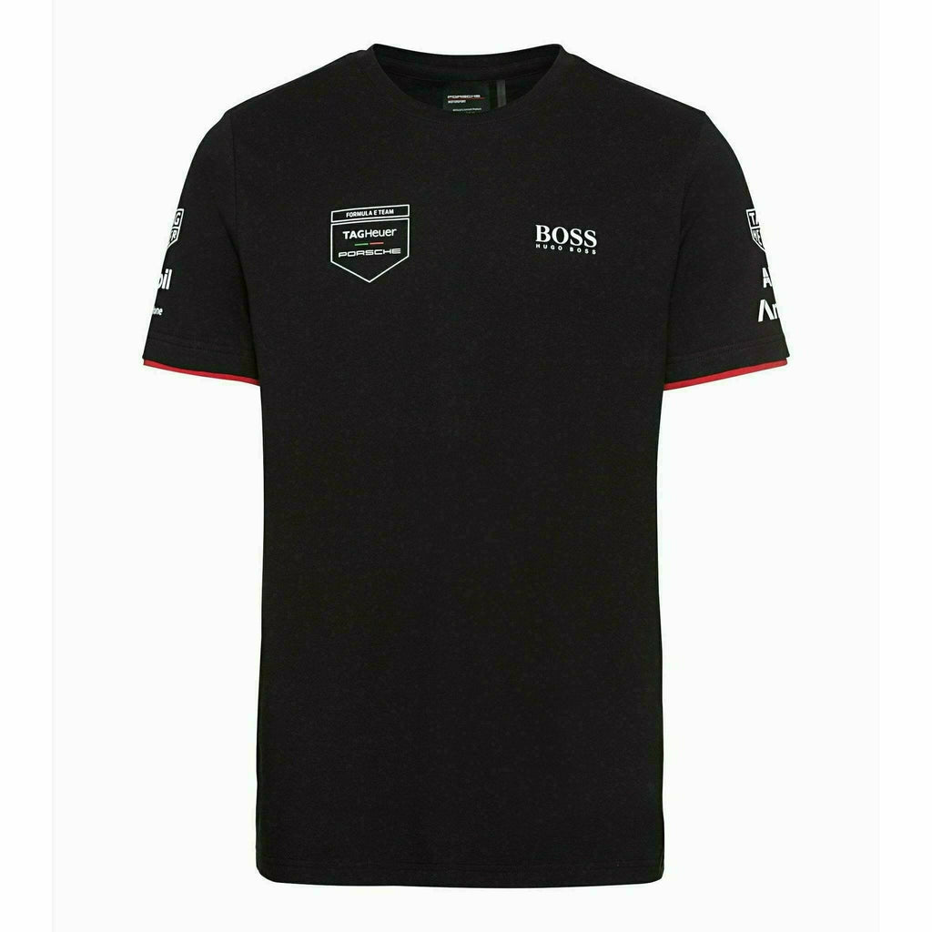 Porsche Motorsport Formula E Men's T-Shirt- Black T-shirts Black
