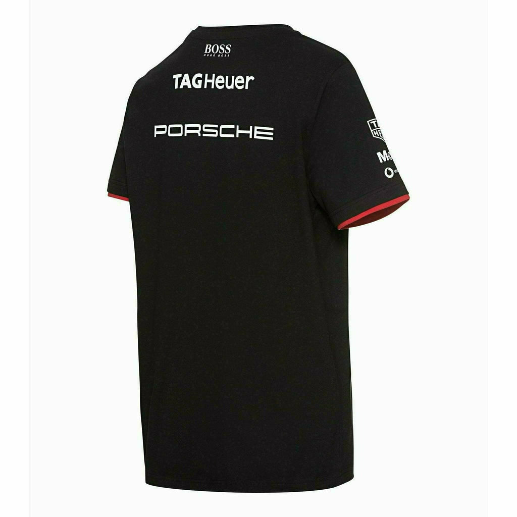 Porsche Motorsport Formula E Men's T-Shirt- Black T-shirts Black