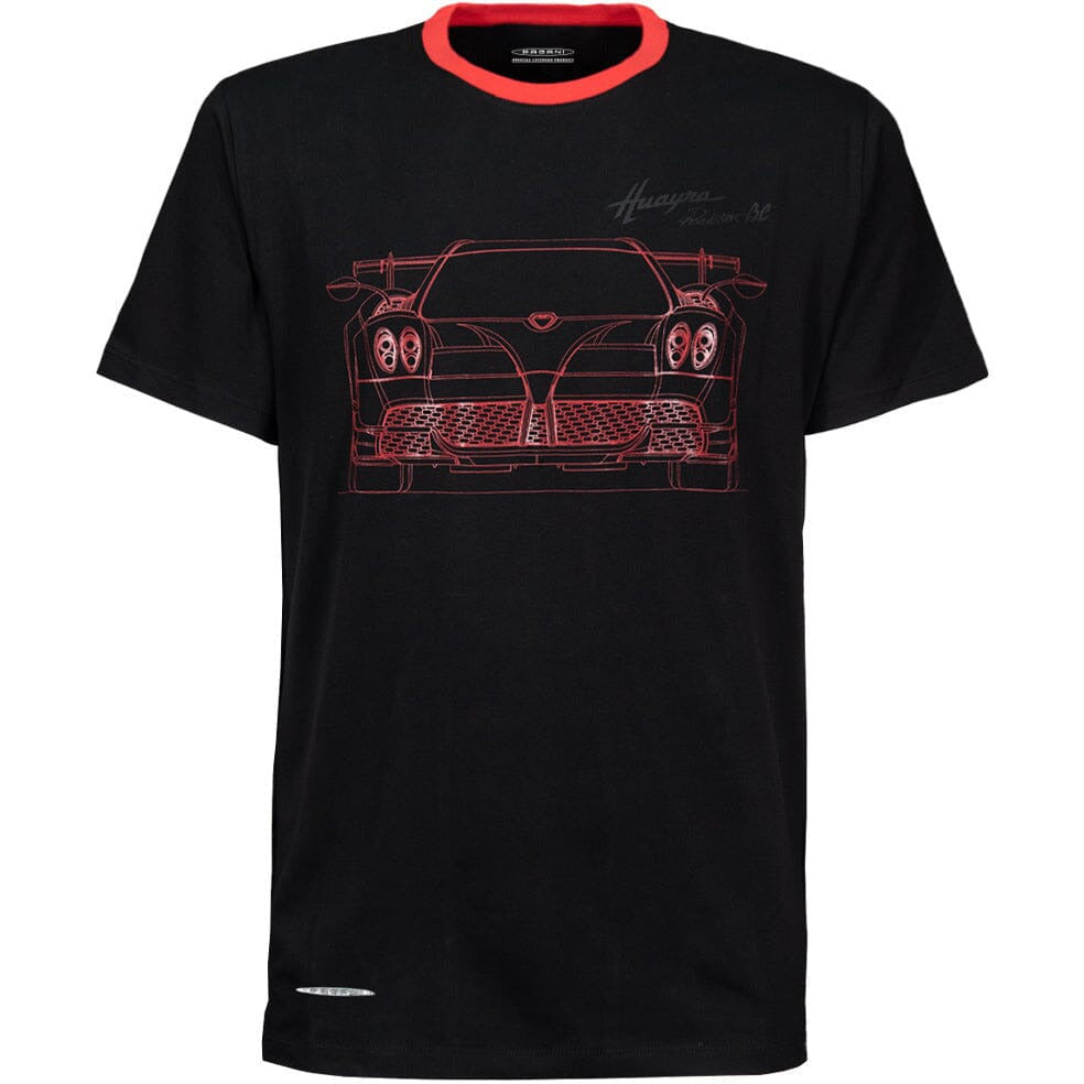 Pagani Roadster BC Men's T-Shirt T-shirts Black