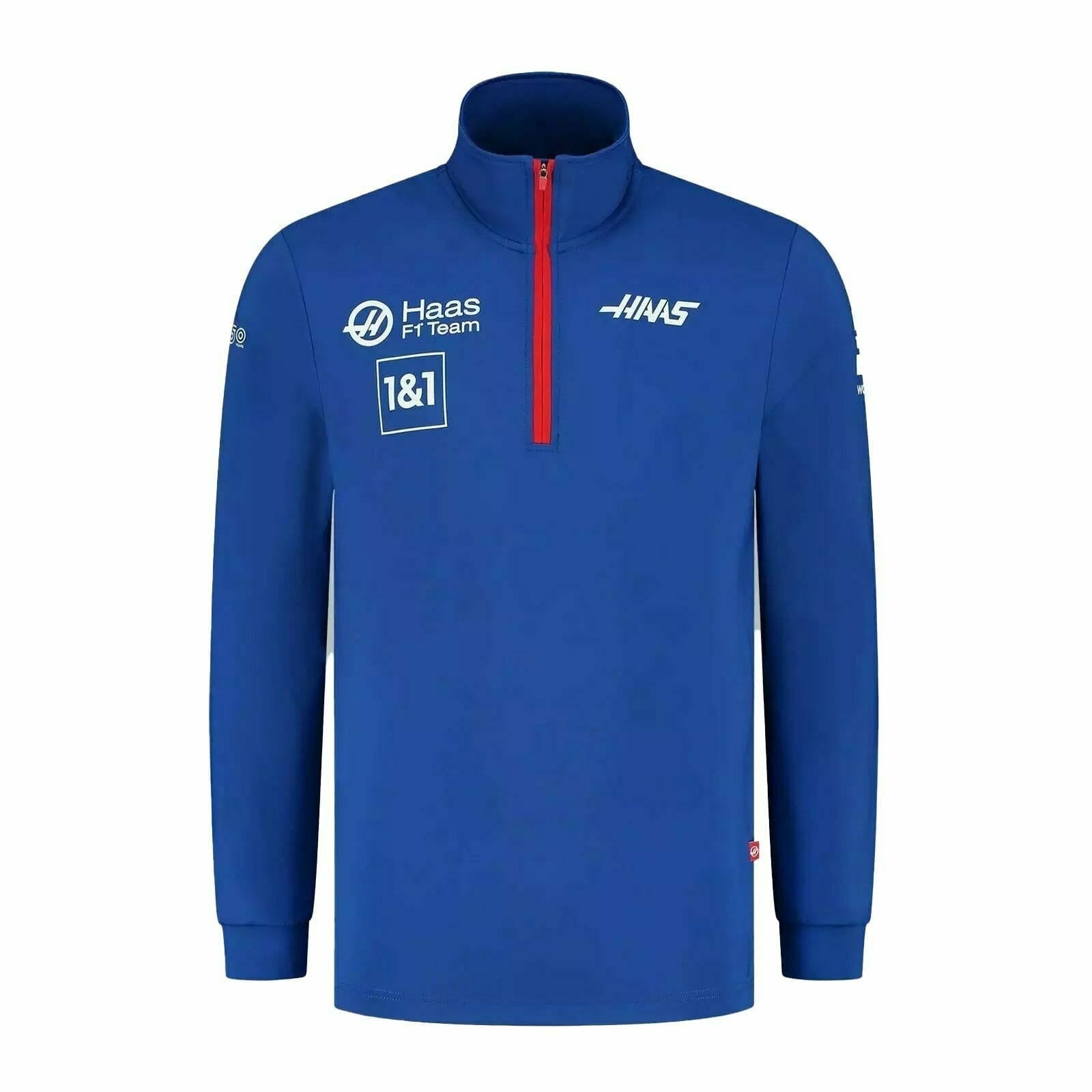 Haas Racing F1 Men's Team Fitted 1/4 Zip Sweatshirt – CMC Motorsports®