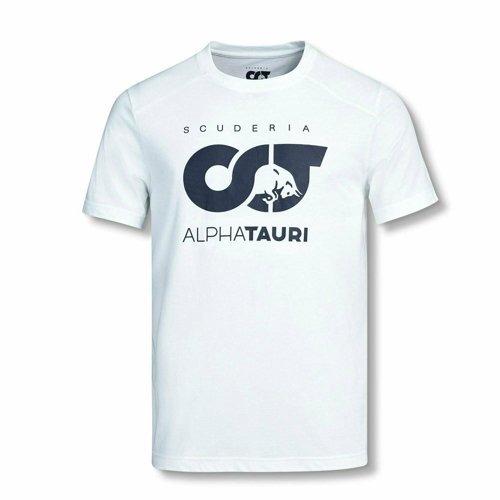 Scuderia AlphaTauri F1 Men's Logo T-Shirt - Navy/White T-shirts Lavender