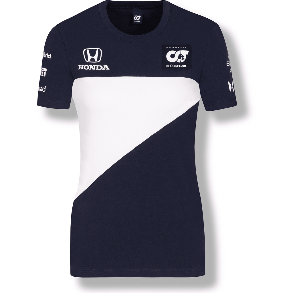 Scuderia AlphaTauri Women's 2021 Team T-Shirt-Navy T-shirts Dark Slate Gray