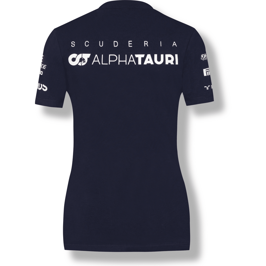 Scuderia AlphaTauri Women's 2021 Team T-Shirt-Navy T-shirts Dark Slate Gray
